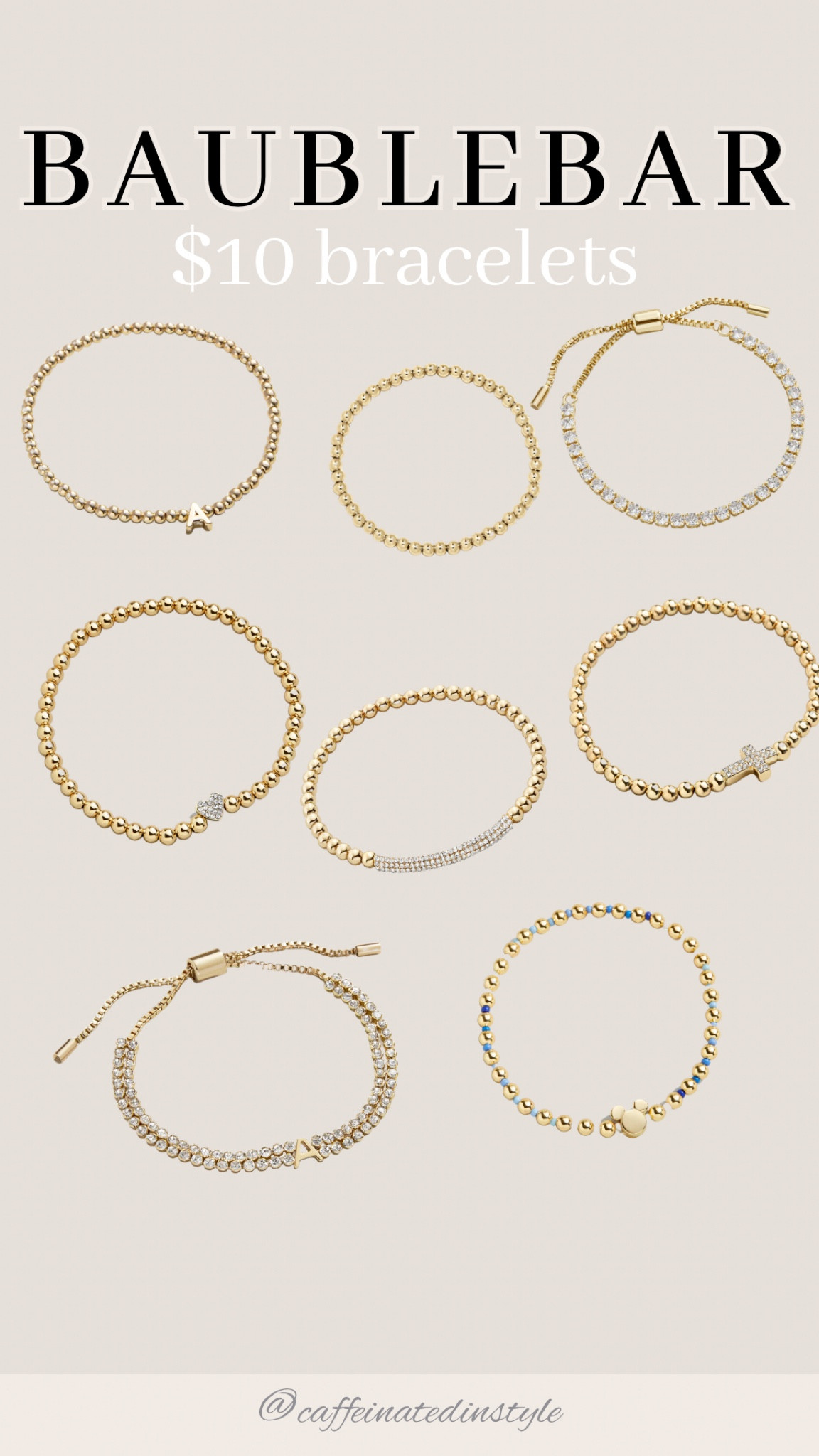 $10 bracelets at Baublebar// great gift idea!

#LTKCyberWeek #LTKGiftGuide #LTKsalealert