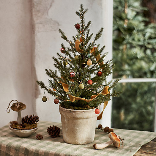 Faux Norway Spruce Tabletop Tree | Terrain