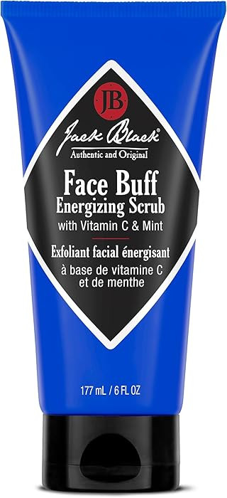 Jack Black Face Buff Energizing Scrub - Mens Face Wash & Pre Shave Scrub, Face Cleanser for Men, ... | Amazon (US)