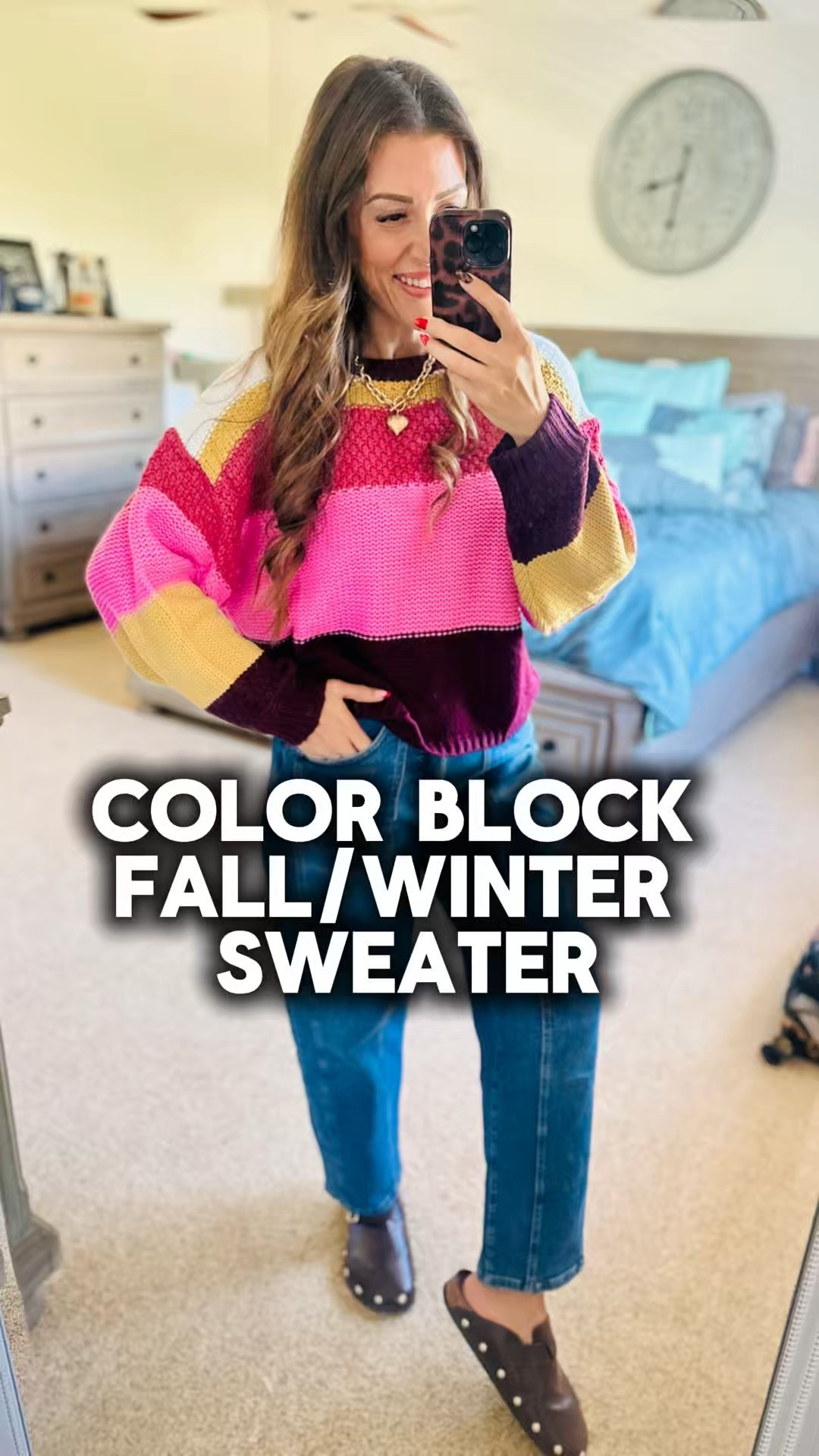 Girls!!! This sweater has so many color options for a reason! It’s THAT good! Wedding a L because it’s a crop style fit and I wanted it longer to front tuck. 

Jeans are new and so cute! Barrel leg, wedding a 4 and still roomy on me. 

#LTKSaleAlert #LTKSeasonal #LTKFindsUnder50