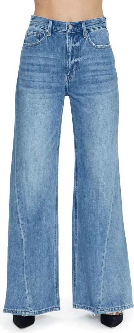 Ruby High Waist Palazzo Wide Leg Jeans | Nordstrom