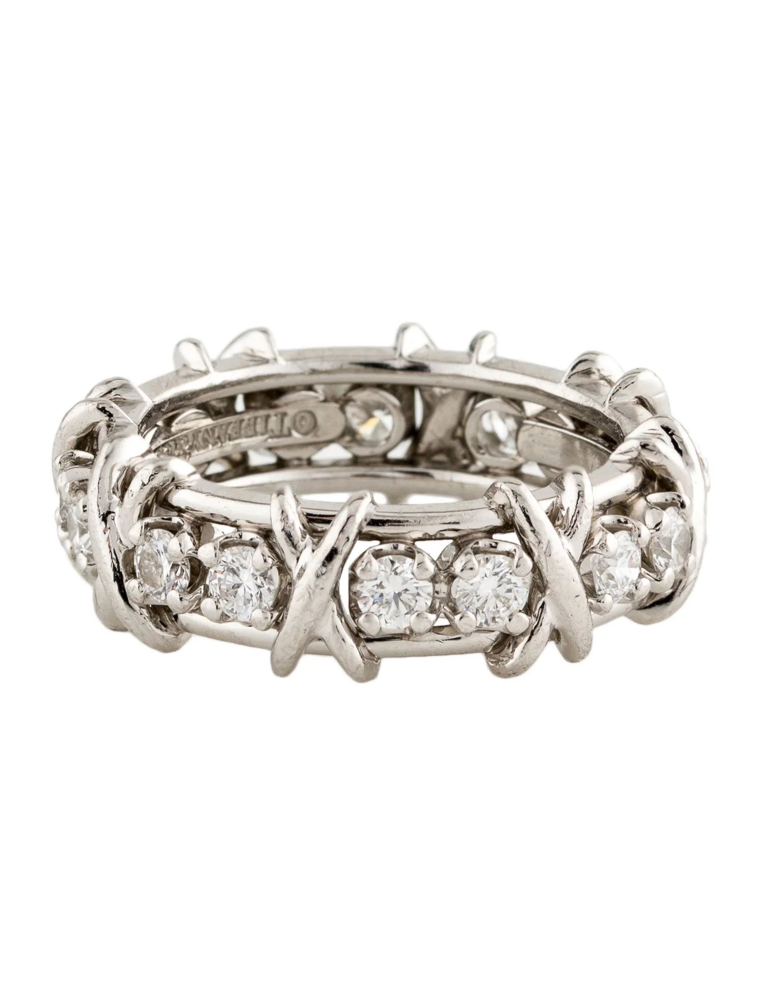 1.14ctw Diamond Schlumberger® Sixteen Stone Ring | The RealReal