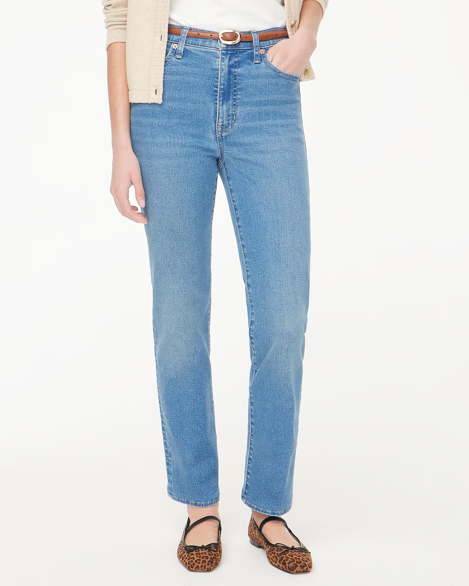 High-rise stovepipe jean in signature stretch+ | J.Crew Factory