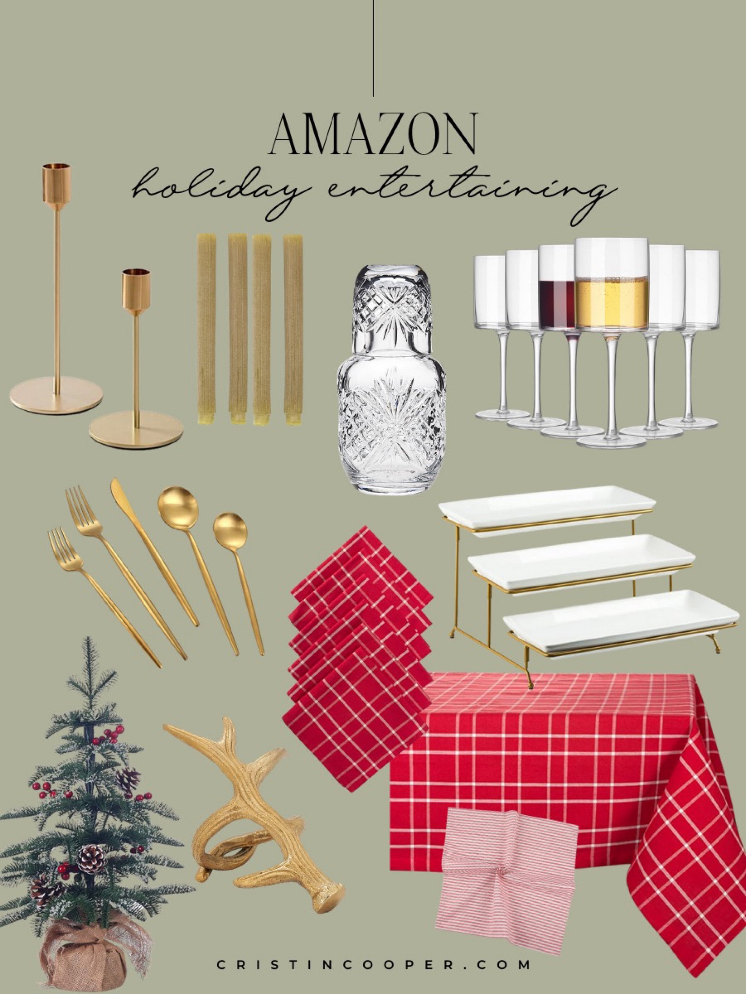 Amazon Holiday Entertaining

Christmas tablescape // Christmas entertaining// Amazon Christmas 

Cristincooper.com



#LTKSeasonal #LTKHoliday #LTKhome