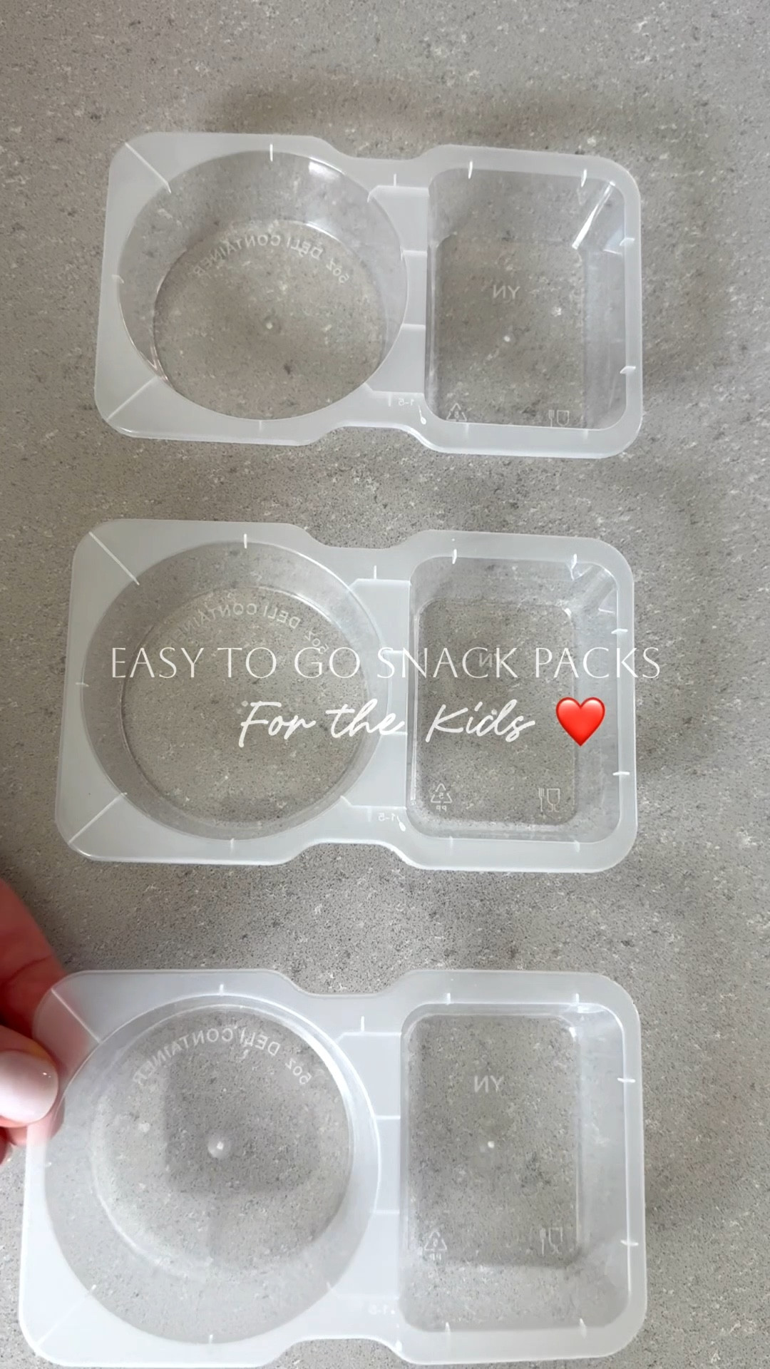 It’s all about the snacks! Life has us out and about a lot these days, so I’v been trying to bring some other snack options for the kids to be able to grab and go. These little containers from Amazon are perfect for that and they’re reusable. Great for school snack, after school sports or activities or plaground runs!  I filled ours with Pretzels & hummus, apples & peanut butter, cheese & crackers, carrots & ranch, animal crackers & cranberries 

Amazon, snack containers, kids snack ideas, snacks togo, mom life, school lunch, school snack, after school snack, 

#LTKfoodie #LTKmomlife #LTKKids