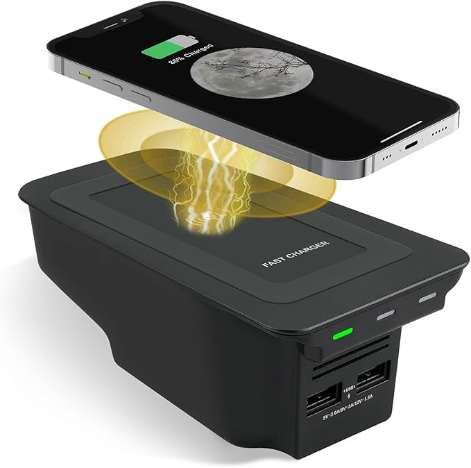 Car Wireless Phone Charger for Volvo 2017-2022 XC90 XC60 S90 S60 V90 V60 2023 2022 2021 2020 2019... | Amazon (US)