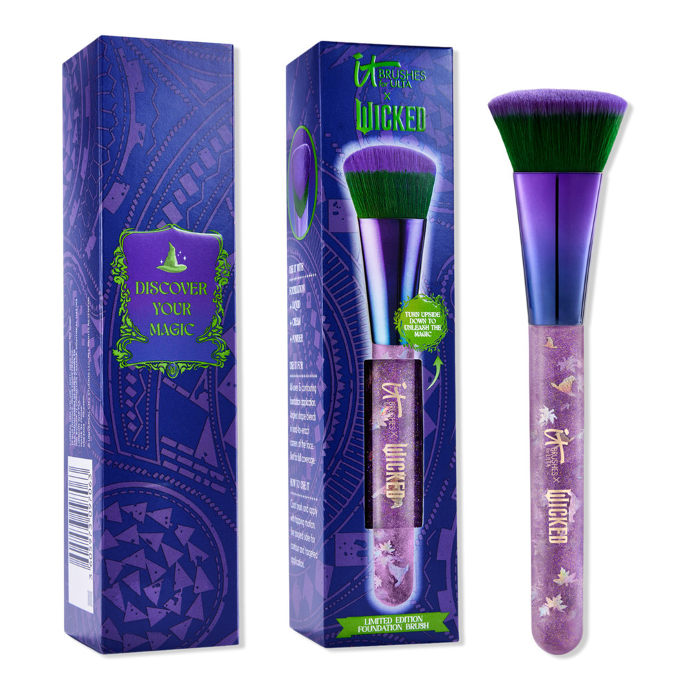 IT Brushes For ULTA IT Brushes for ULTA x Wicked Limited-Edition Elphaba Foundation Brush | Ulta