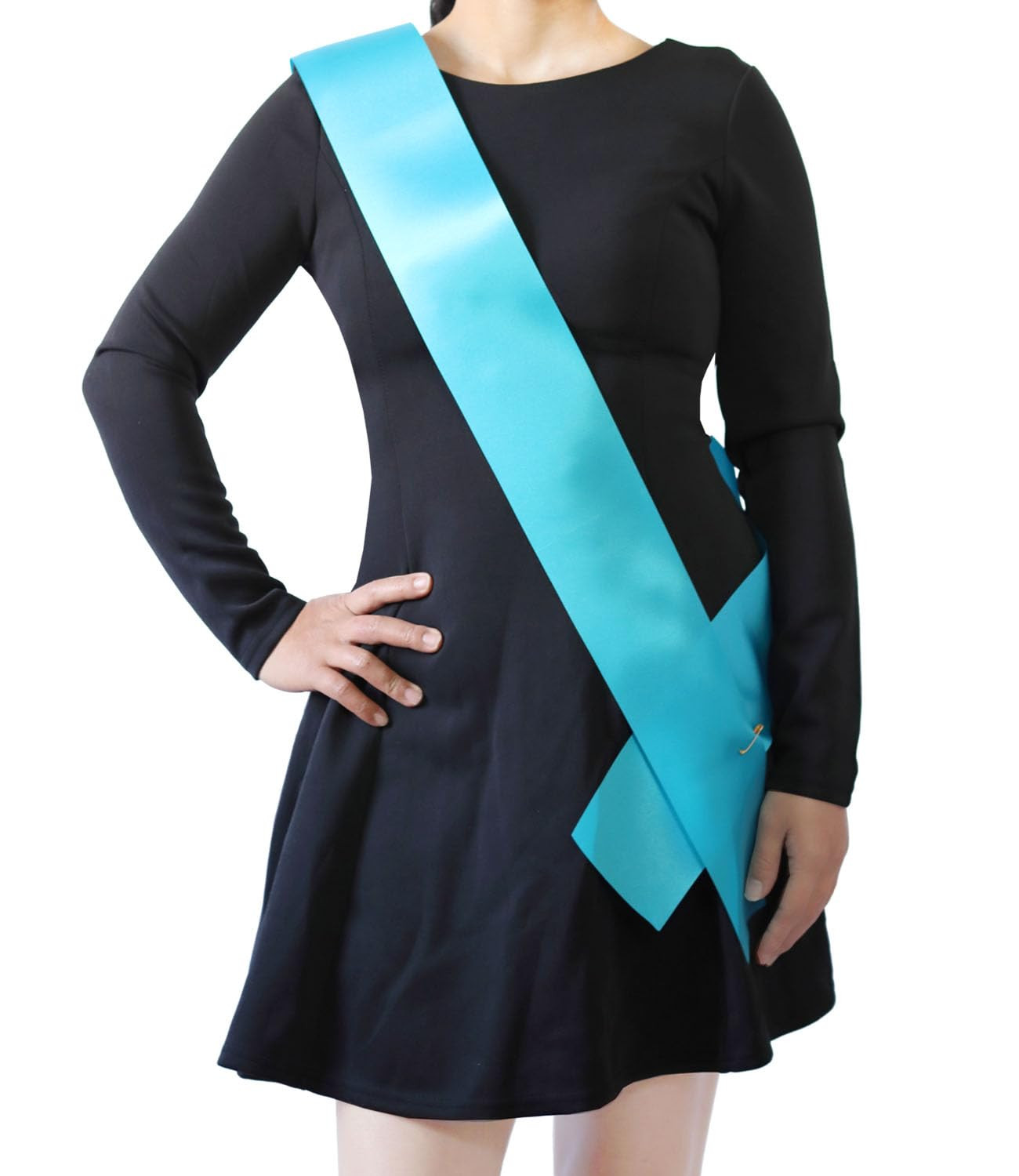 24 Pack Blue DIY Sash, Blank Satin Sashes for Pageants, Parties & More | Amazon (US)