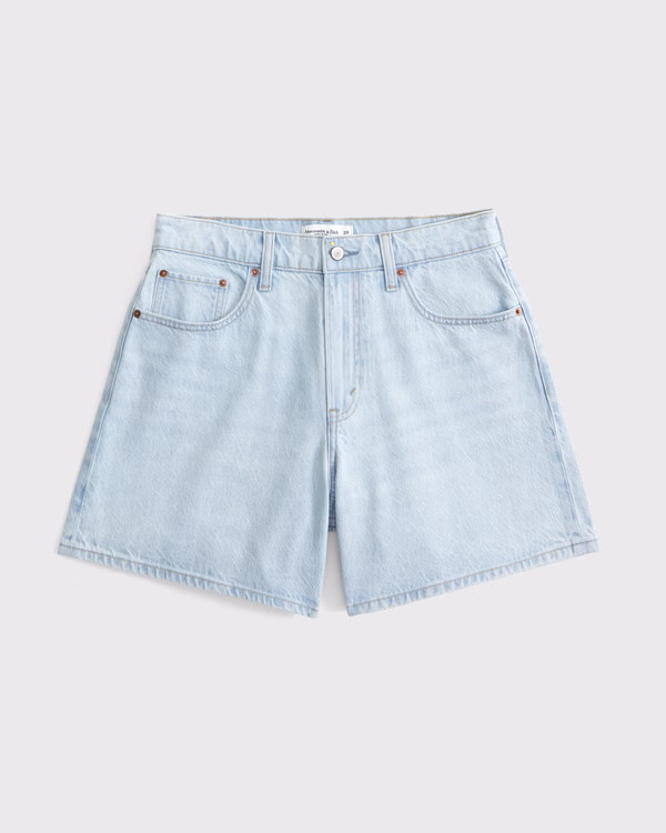 High Rise Loose Short | Abercrombie & Fitch (UK)
