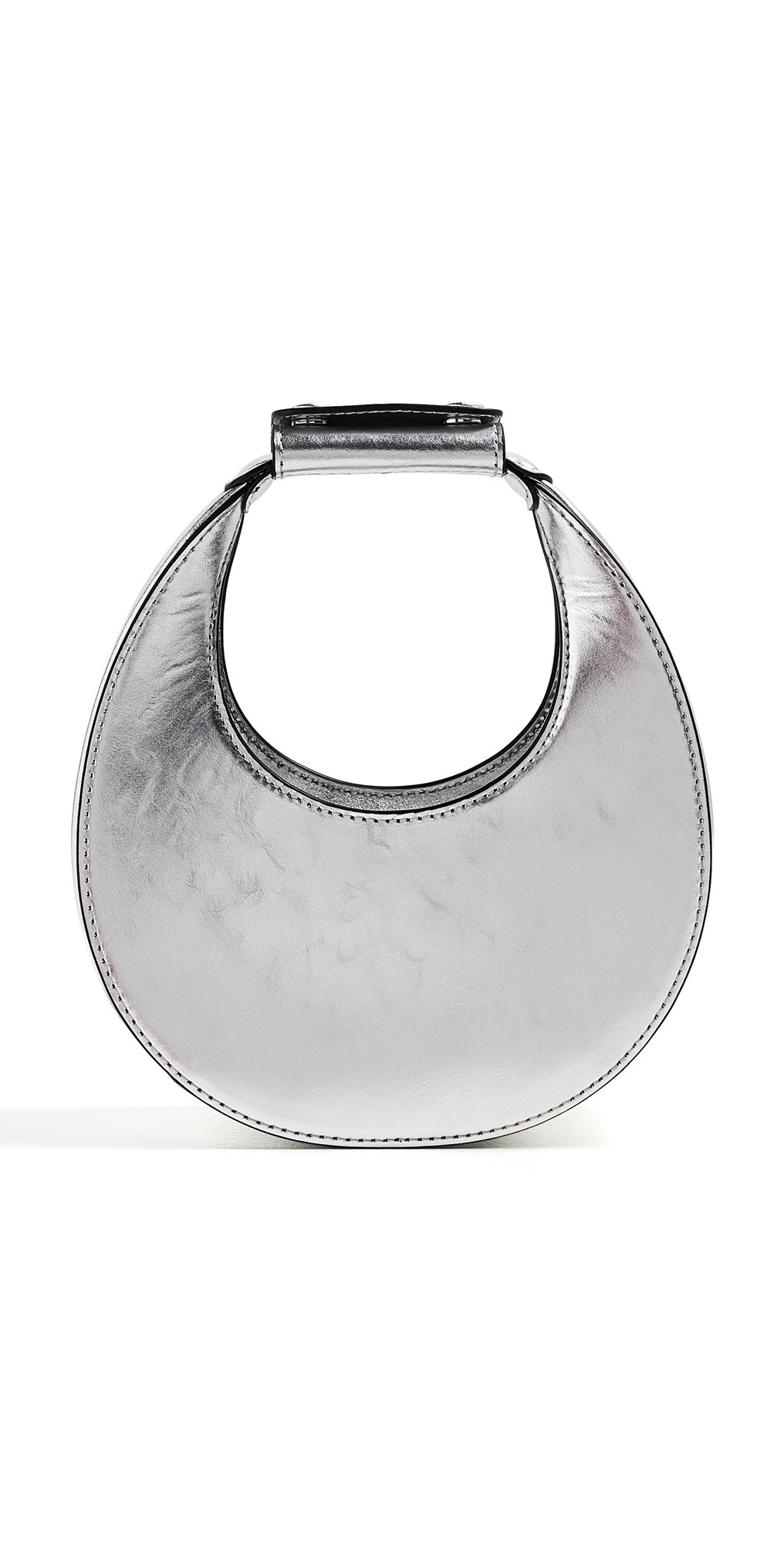 STAUD Good Night Moon Bag Silver One Size | Shopbop
