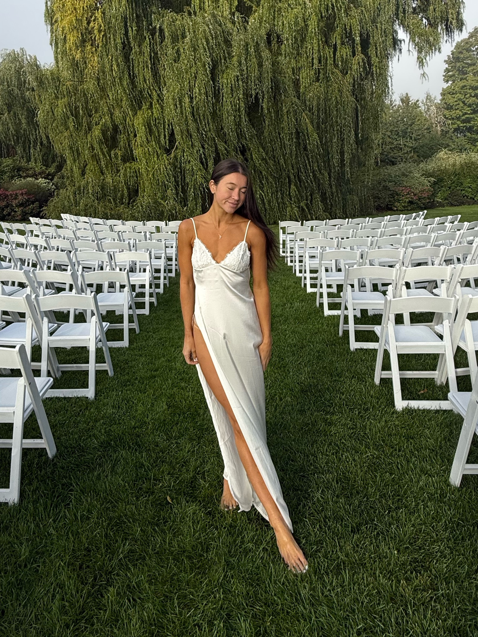 The getting ready dress of my dreams for my wedding 