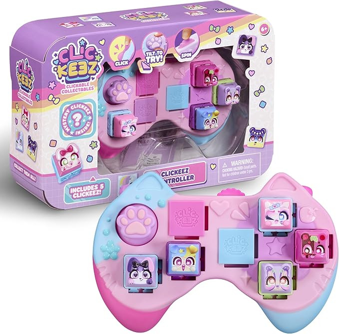 Controller | Collectible Character Keyboard Keys Click and Clack | Ages 6+ | Amazon (US)