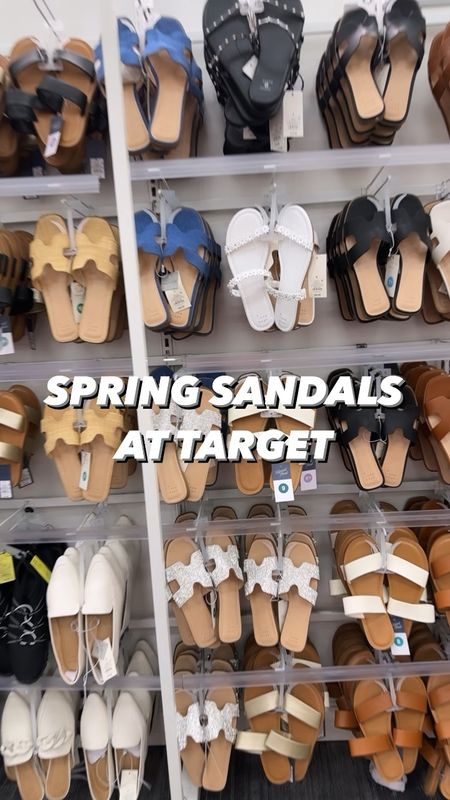 New Arrivals! Loving all these cute spring sandals from Target! 🎯 As a FL girl, sandals are my fave! But I know it’s a little early for lots of you! Sharing in case you have a sandal obsession like me or if you have an upcoming warmer weather trip! 

Follow me for more affordable fashion finds, try ons and more! Make sure to share this with someone who needs or loves sandal season! 


#LTKstyletip #LTKfindsunder50 #LTKSeasonal
