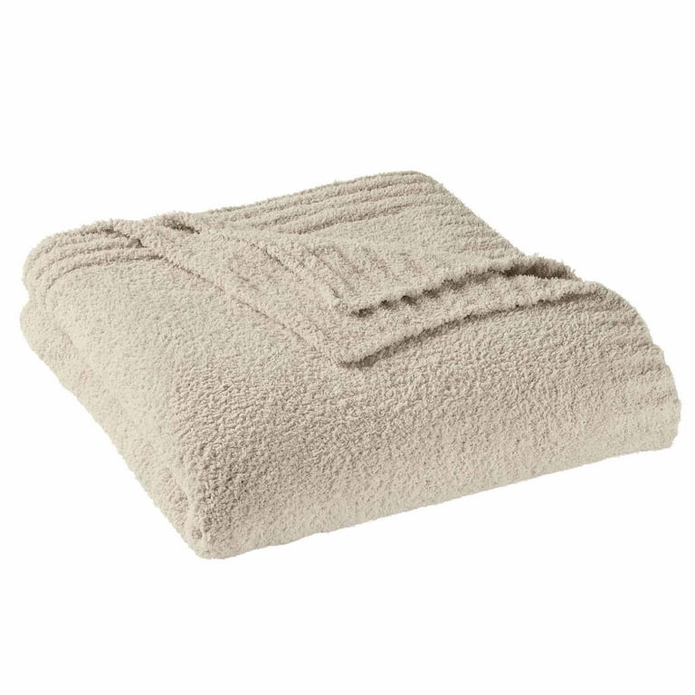 Better Homes & Gardens Cozy Knit Blanket, Beige, King - Walmart.com | Walmart (US)