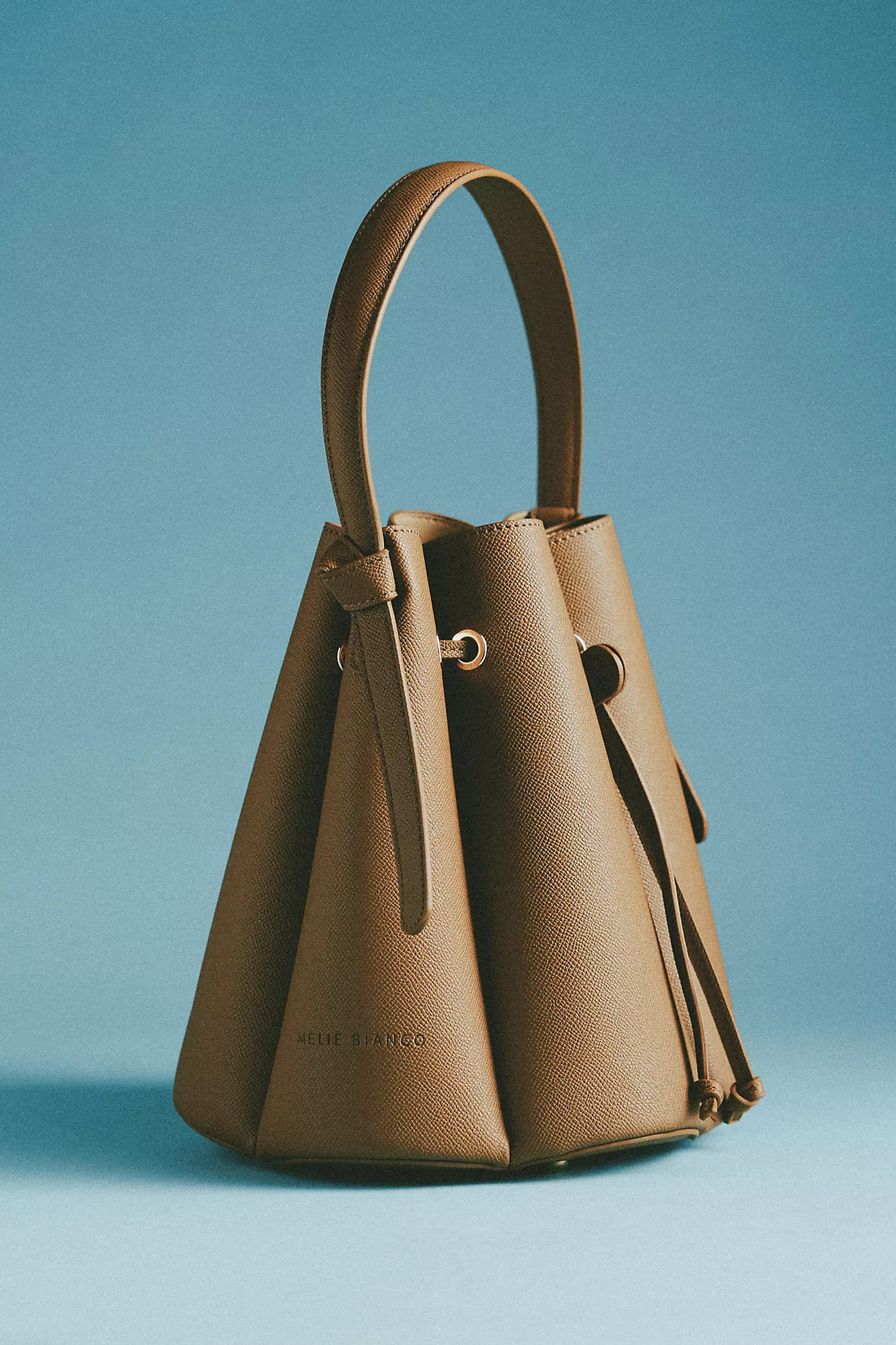 Laguna Cinched Vegan Leather Bucket Bag | Anthropologie (US)