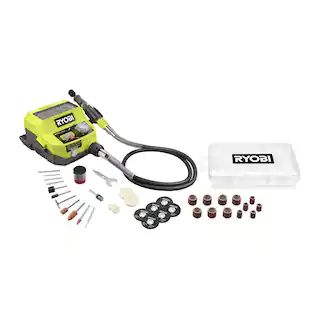 RYOBI ONE+ 18V Cordless Rotary Tool Station (Tool Only) PCL480B - The Home Depot | The Home Depot