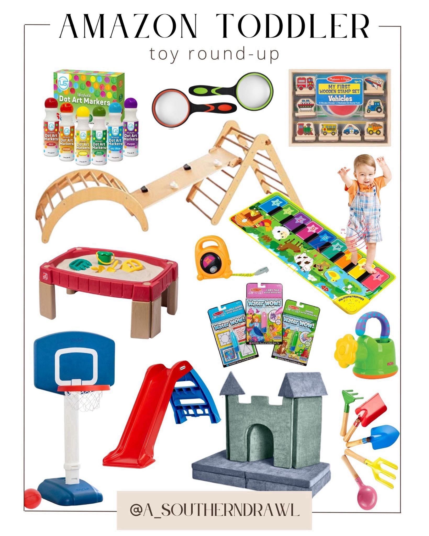 Amazon toys - amazon finds - summer toys for toddler - outdoor toys - musical toys- toddler basketball goal

#LTKGiftGuide #LTKKids #LTKBaby