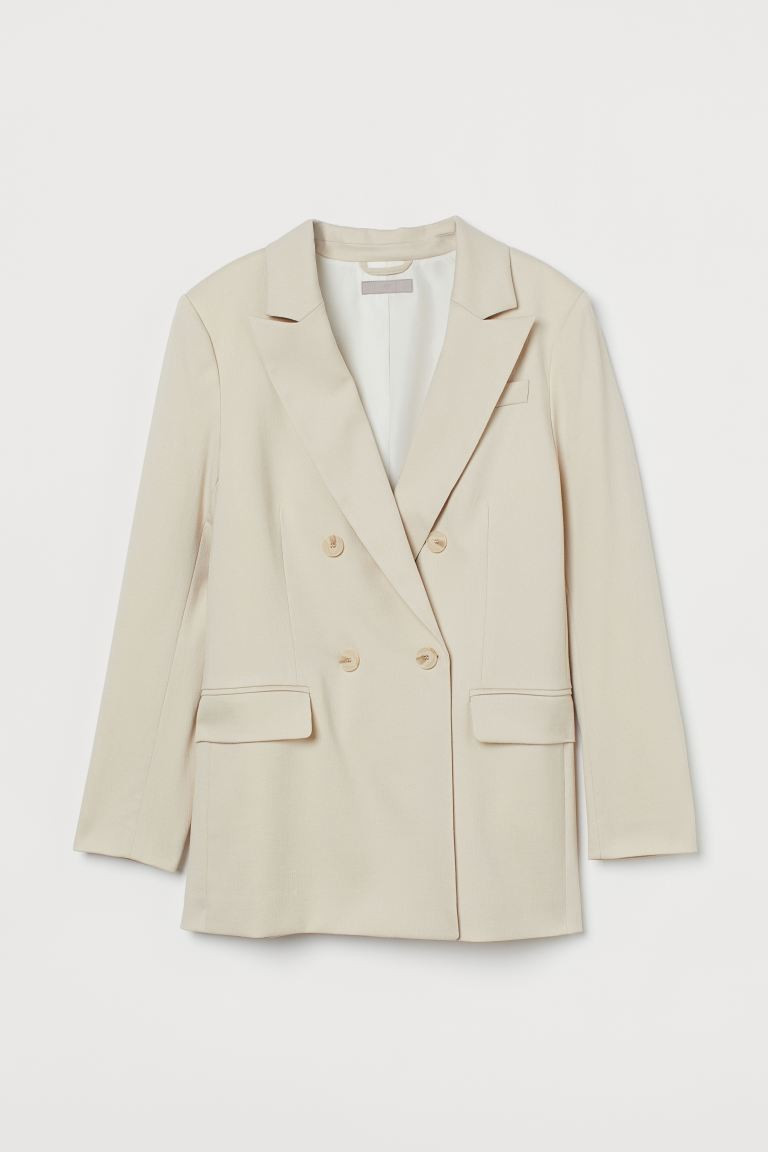 Double-breasted jacket | H&M (UK, MY, IN, SG, PH, TW, HK)