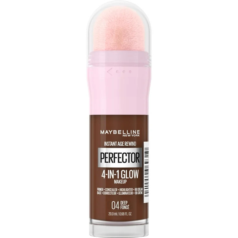 Maybelline Instant Age Rewind Instant Perfector Glow Makeup, Deep, 0.68 fl oz | Walmart (US)