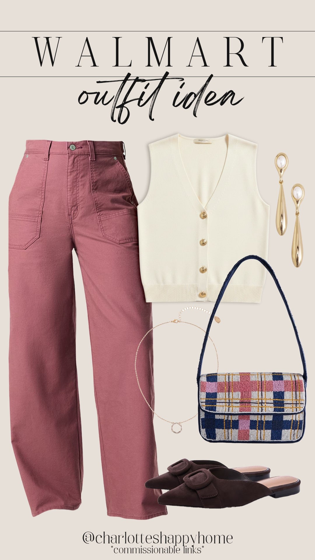 The perfect summer to fall outfit idea from Walmart! 

#walmartfinds

Walmart finds. Walmart fashion. Walmart new arrivals. Walmart pink jeans. Walmart beaded handbag. Walmart sleeveless sweater. Walmart suede flats. Trendy summer to fall outfit idea. Teacher outfit idea.

#LTKootd #LTKSeasonal #LTKgrwm