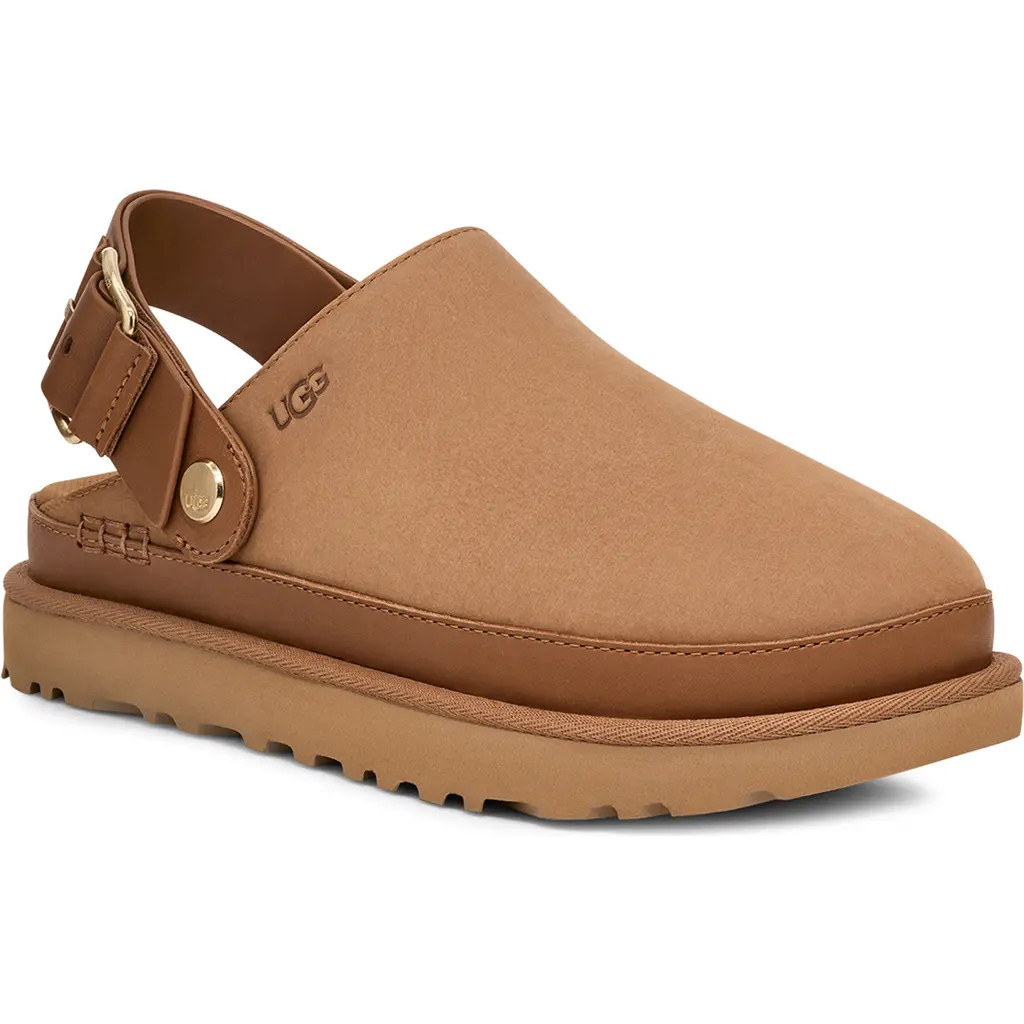 UGG(r) Goldenstar Villa Clog in Chestnut at Nordstrom, Size 7.5 | Nordstrom