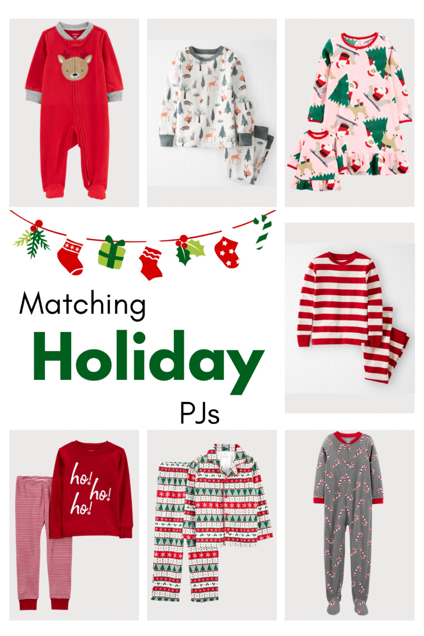 Christmas pjs for all of the kids! 

Baby holiday pajamas 
Toddler holiday pajamas 
Kid’s holiday pajamas 



#LTKHoliday #LTKkids #LTKsalealert