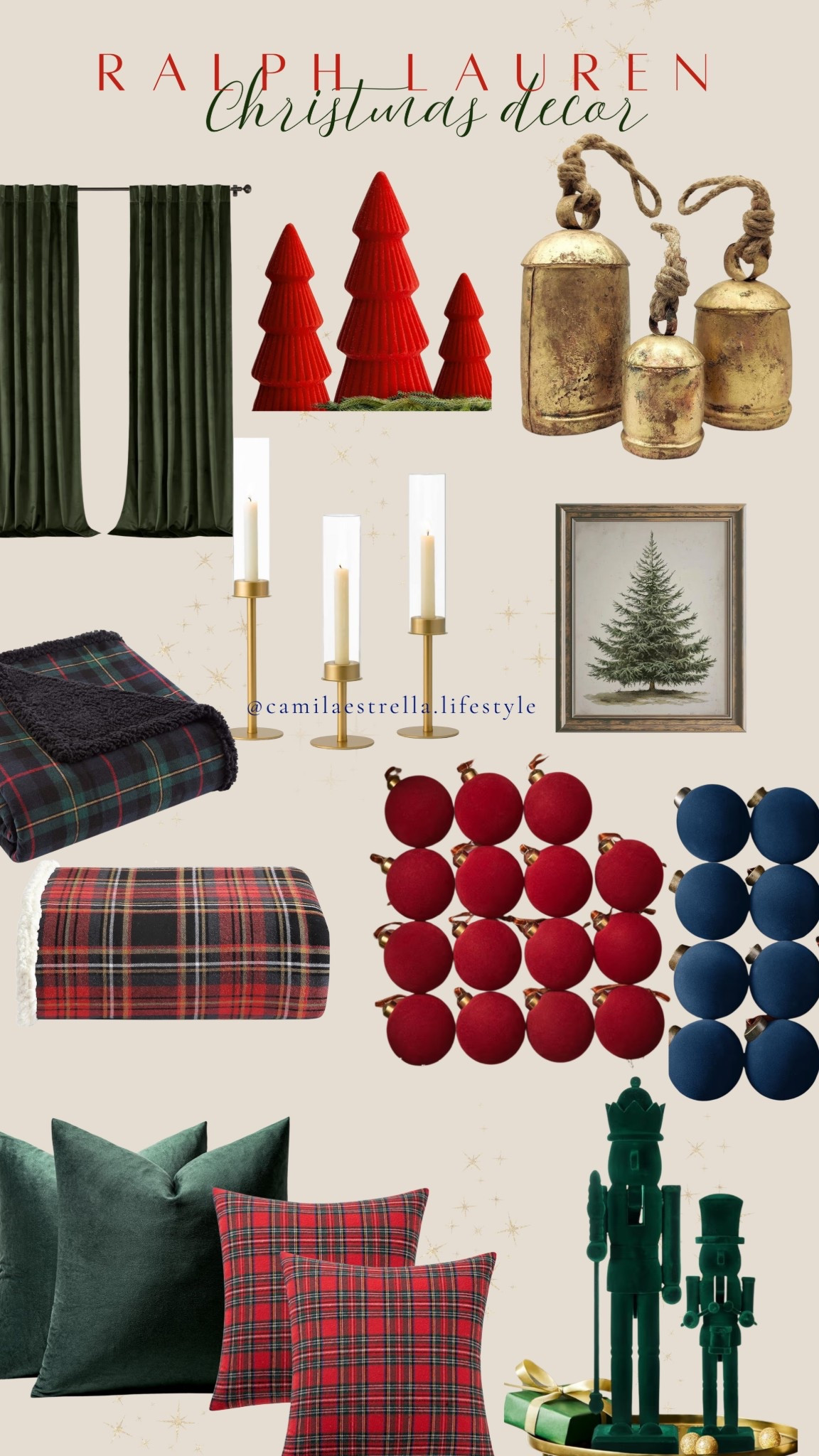 Ralph Lauren Christmas decor 

#LTKSeasonal #LTKHome #LTKHoliday