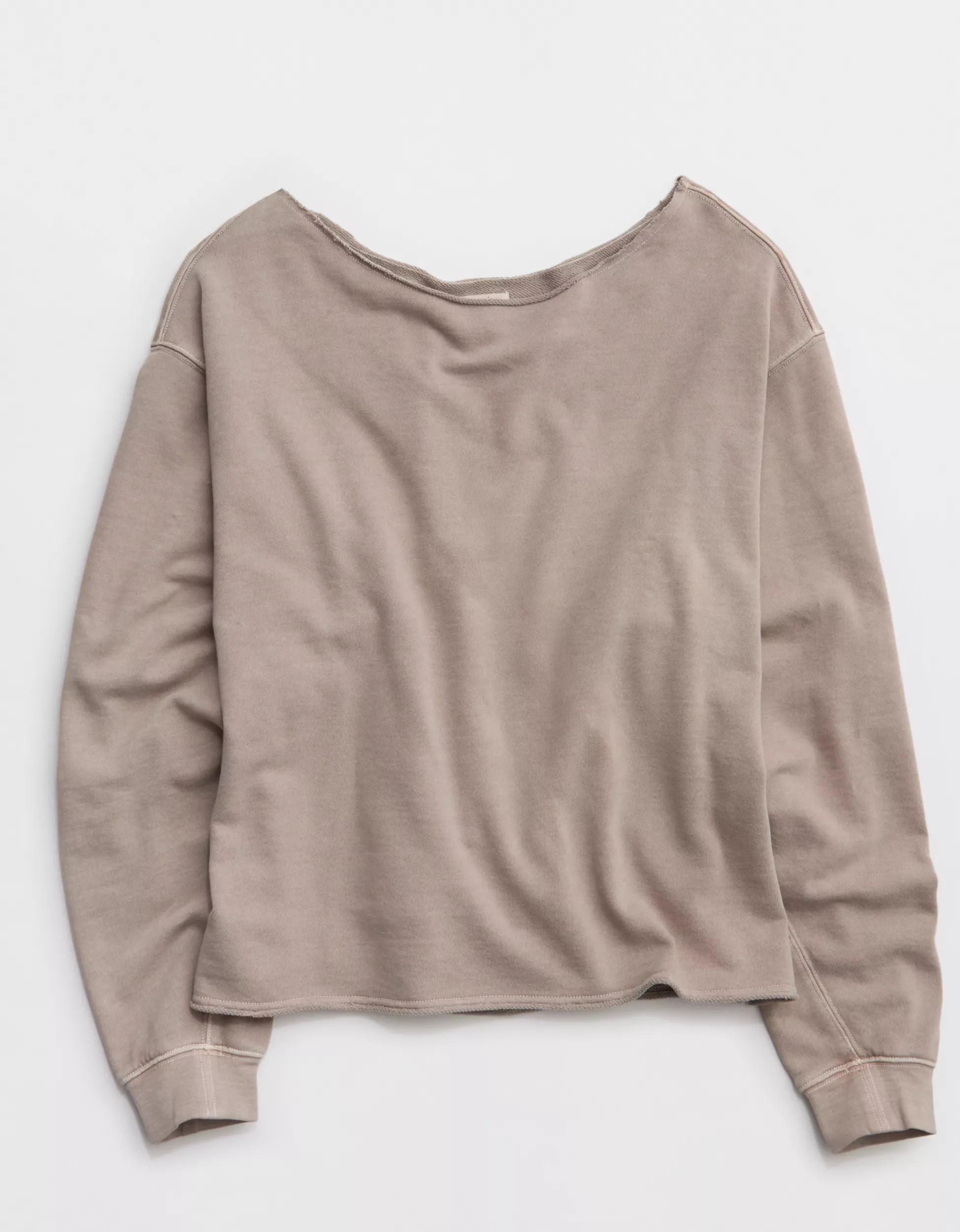Aerie Alumni Off The Shoulder Sweatshirt | Aerie