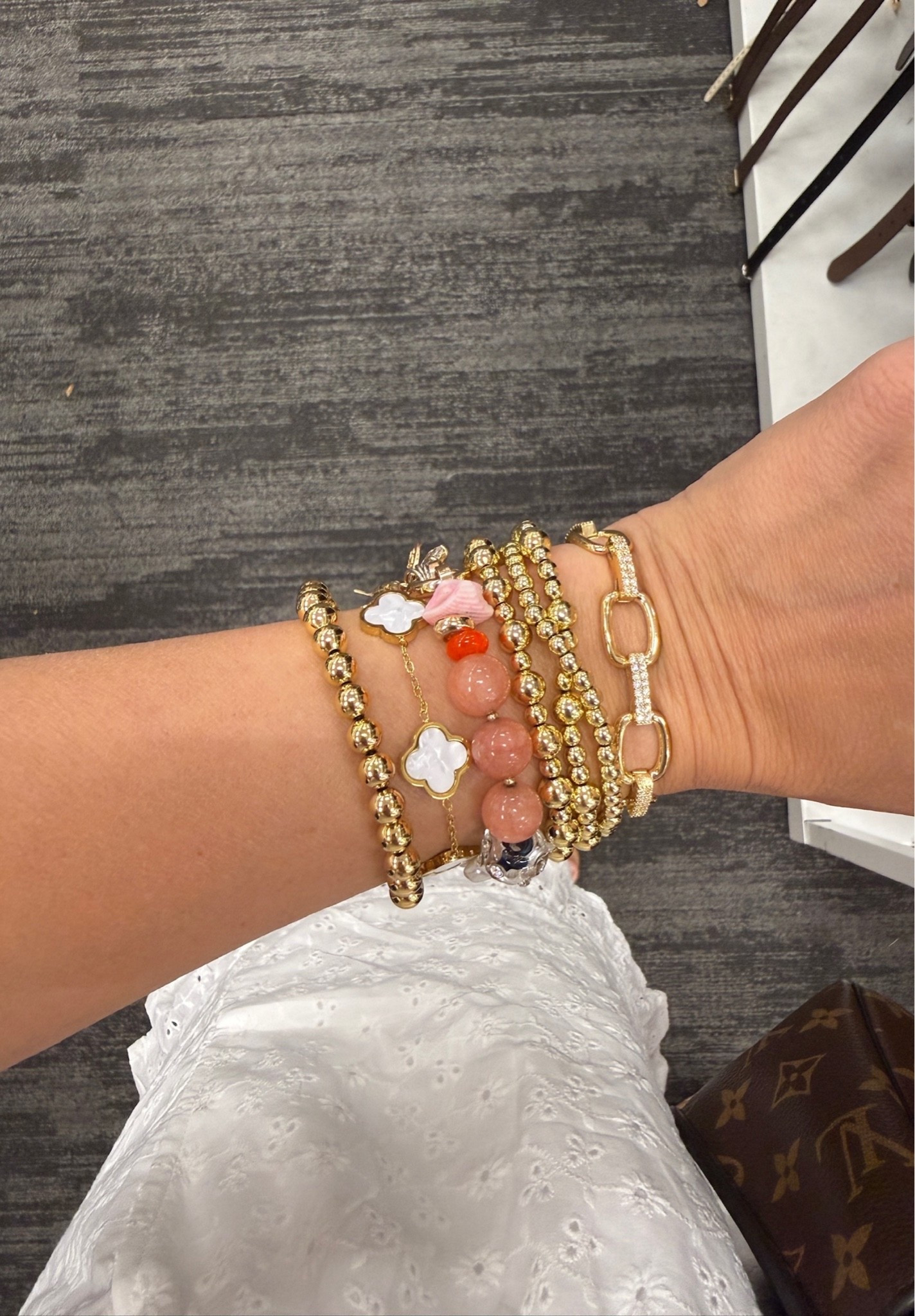 These look-for-less bracelets have been on repeat lately ✨ They elevate every outfit and are on sale for Memorial Day!

#LTKSaleAlert #LTKootd #LTKdayinmylife