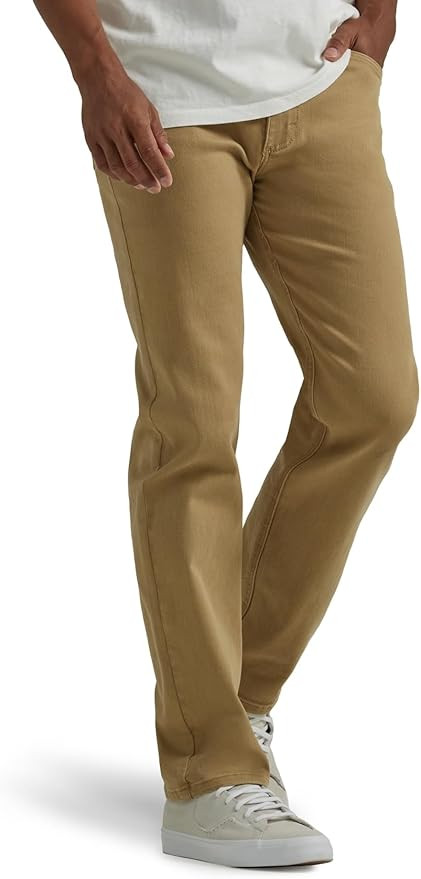 Wrangler Authentics Men's Classic 5-Pocket Regular Fit Flex Jean | Amazon (US)