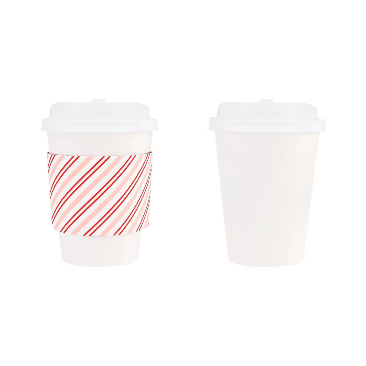 10ct Christmas Candy Cane Beverage Cups - Spritz™ | Target