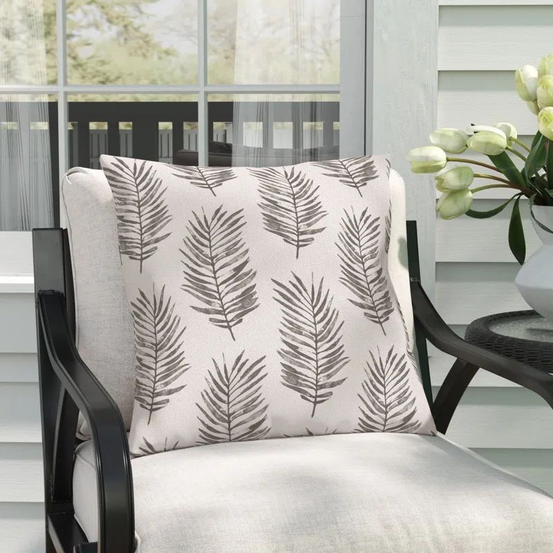 Bohner Floral Indoor/Outdoor Throw Pillow | Wayfair North America
