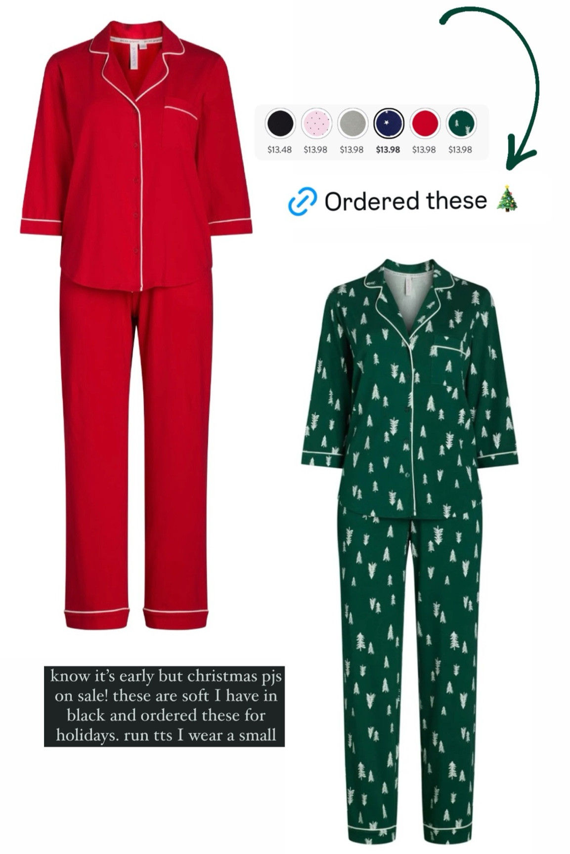 Christmas pjs on sale! these are soft I have in black and ordered these for holidays. run tts I wear a small ❤️

Christmas pajamas, red pajamas, button up pajamas, pajama set, gift for her, teen girl pajamas, tween girl pajamas, Walmart finds, holiday pajamas, Christine Andrew 

#LTKHoliday #LTKSaleAlert #LTKSeasonal