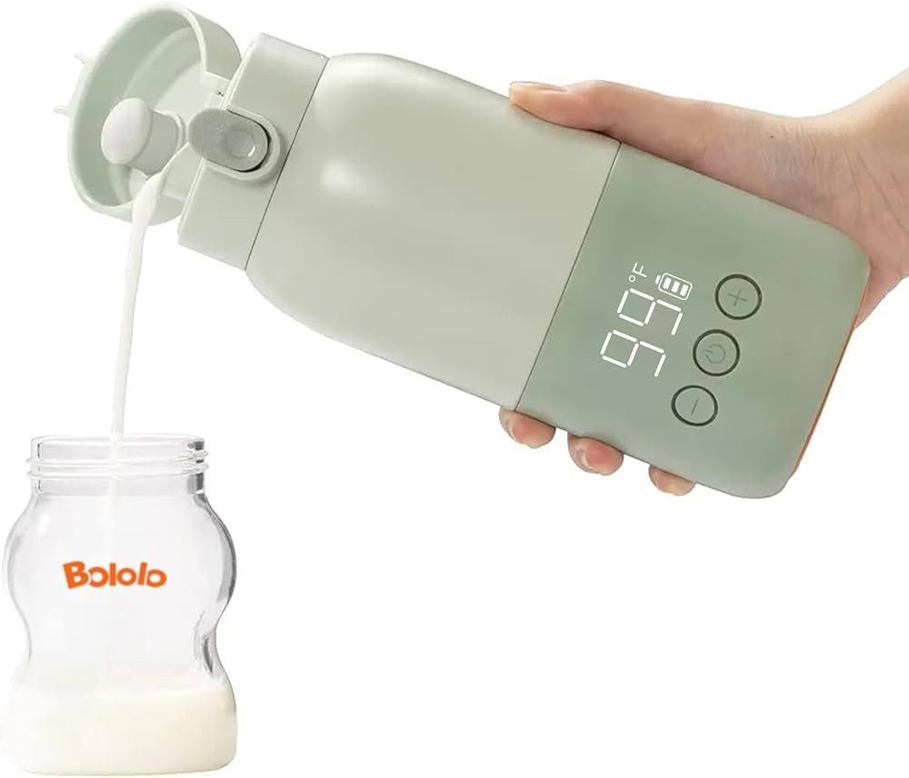 Portable Bottle Warmer for Travel, Super Fast Charging, Instant Breastmilk, Formula, Water, Milk ... | Amazon (US)