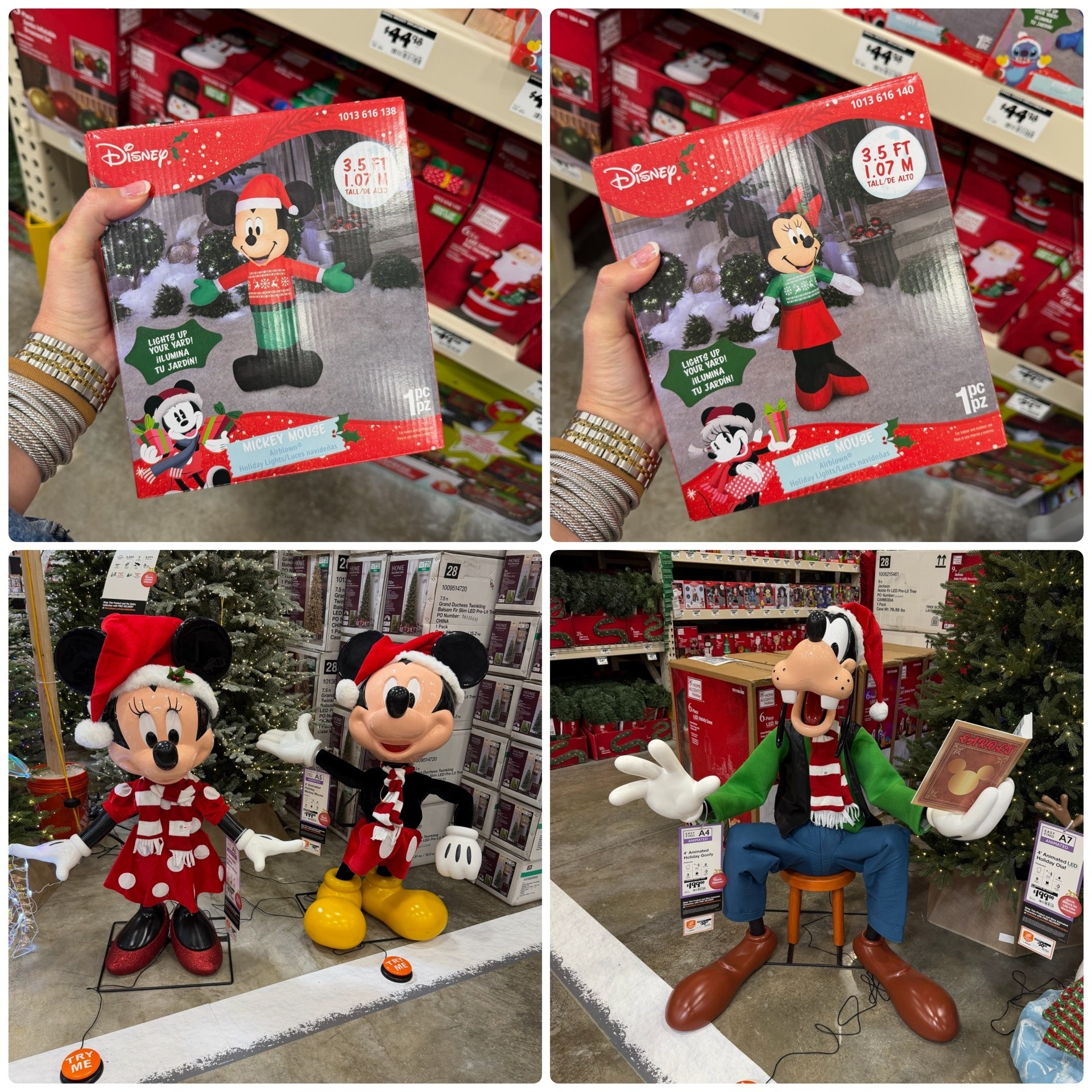 Disney Christmas decor at Home Depot! 

#LTKSeasonal #LTKHome #LTKFamily