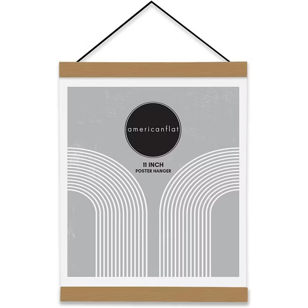 Americanflat  Magnetic Poster Frames, Wooden Poster Hanger Frame for Posters, Prints, Photos, Pic... | Target