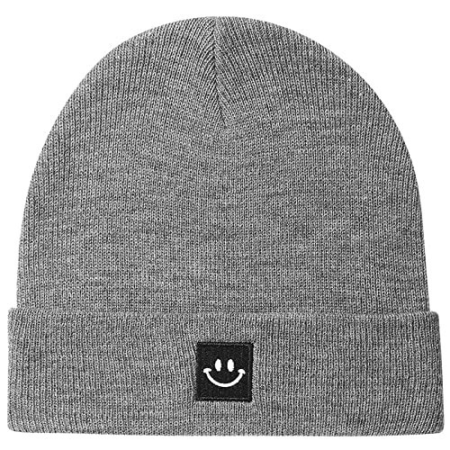 Paladoo Newborn Baby Beanie Hat 0-6 Months Light Grey | Amazon (US)