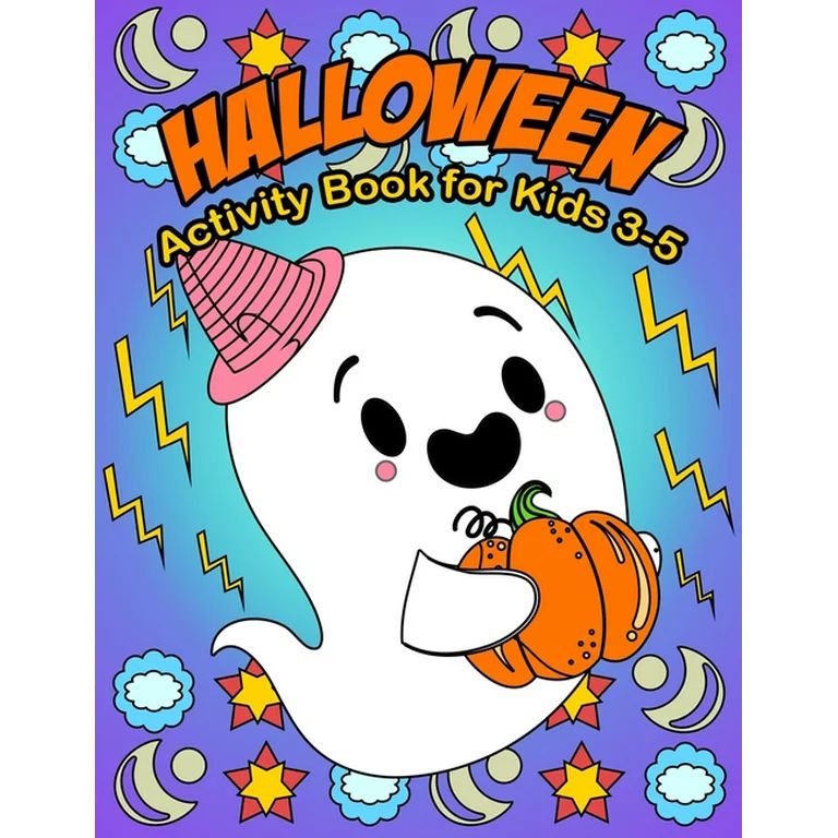 Halloween Activity Book for Kids 3-5: i spy halloween book for kids  halloween coloring books for... | Walmart (US)