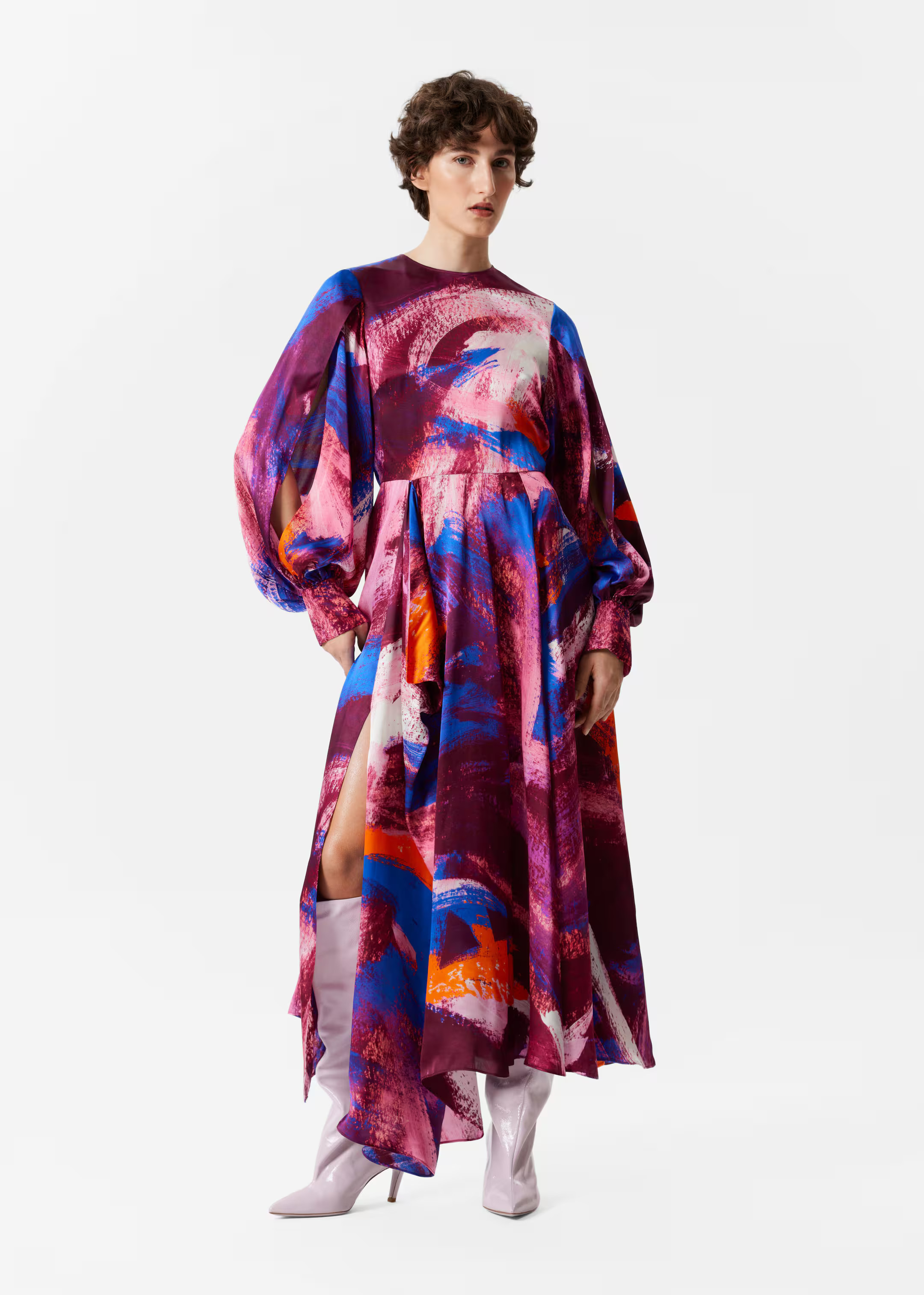 Silk Print Maxi Dress | & Other Stories - US