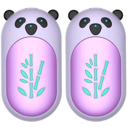 Hand Warmers Rechargeable 2 Pack, 6000mAh Electric Hand Warmer Reusable, 20Hrs Long Heating, Portable Pocket Heater Handwarmer for Women Men, Outdoor Camping, Hunting Gear | Amazon (US)