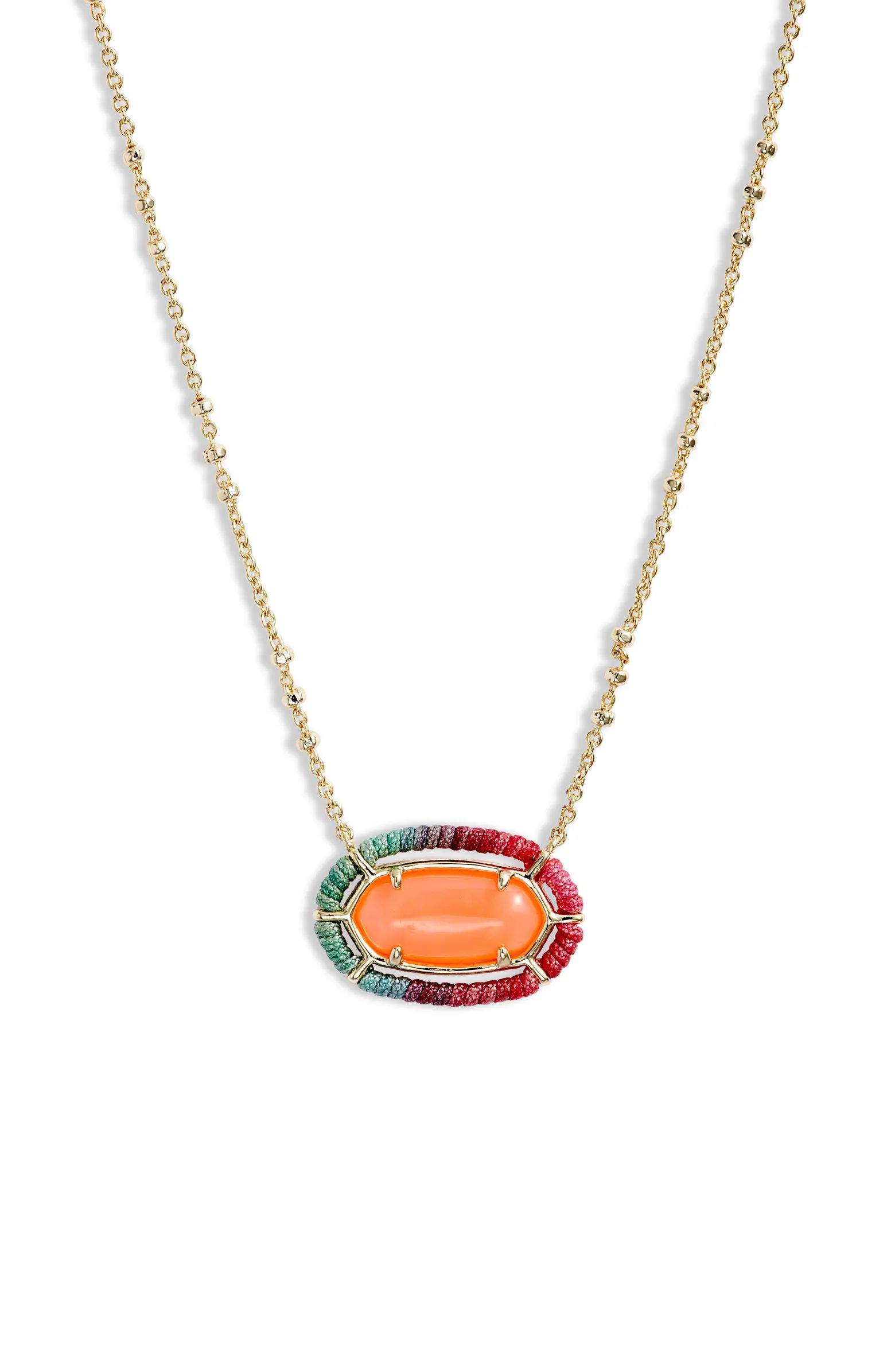 Elisa Threaded Pendant Necklace | Nordstrom