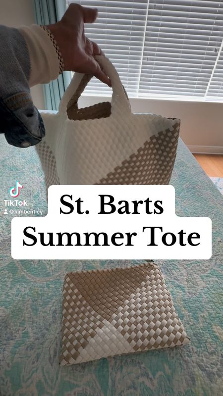 The Naghedi St. Barths tote. A pretty and functional addition to your spring and summer outfits. This is size medium and it includes a zippered pouch!
kimbentley, spring outfit, vacation outfit, travel bag, handbag, purse, summer outfit,

#LTKSeasonal #LTKItBag #LTKVideo
