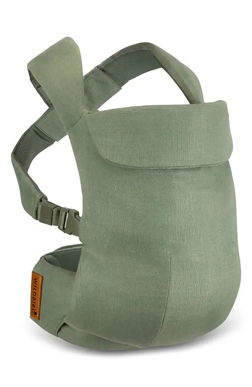 WILDBIRD Aerial Linen Baby Carrier in Acadian at Nordstrom, Size Small/medium | Nordstrom