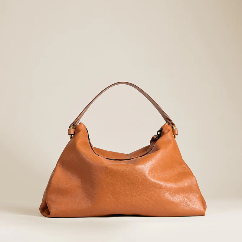 Daily Bag - Leather British Tan | Parker Thatch