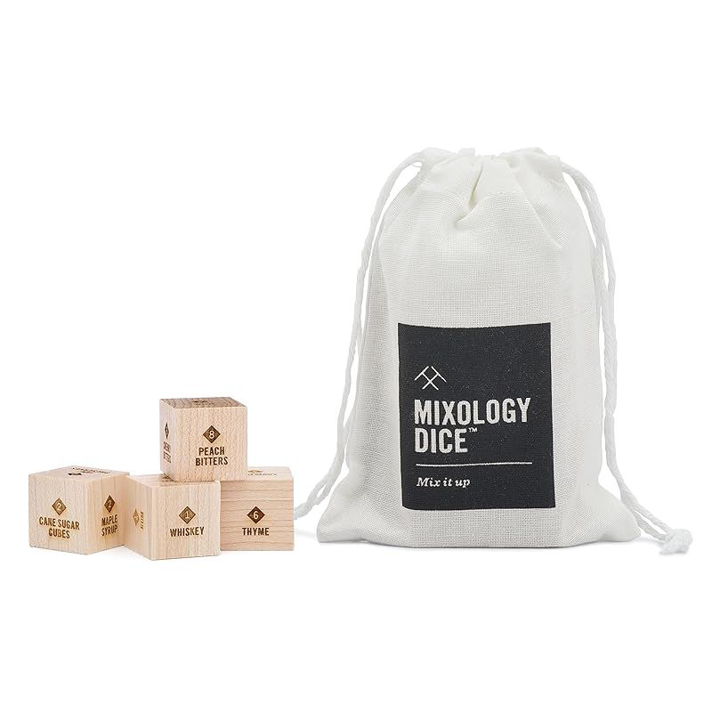 Mixology Dice® (pouch) // Inspiration for craft cocktails/Stocking Stuffer, Christmas gift, Bart... | Amazon (US)
