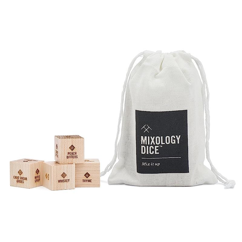 Amazon.com: Mixology Dice® (pouch) // Inspiration for craft cocktails/Stocking Stuffer, Christma... | Amazon (US)