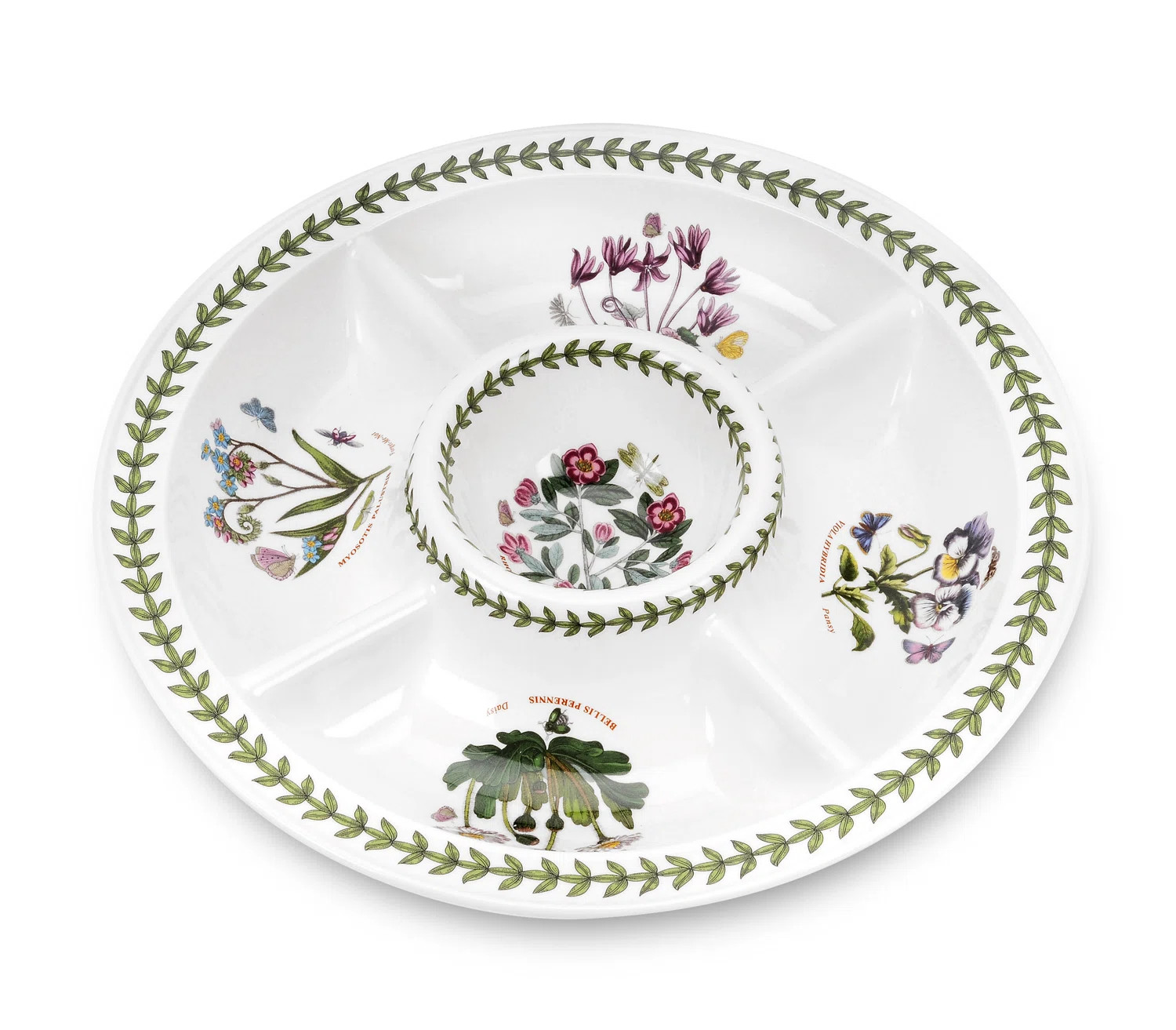 Portmeirion Botanic Garden Chip & Dip 14" & Reviews | Wayfair | Wayfair North America