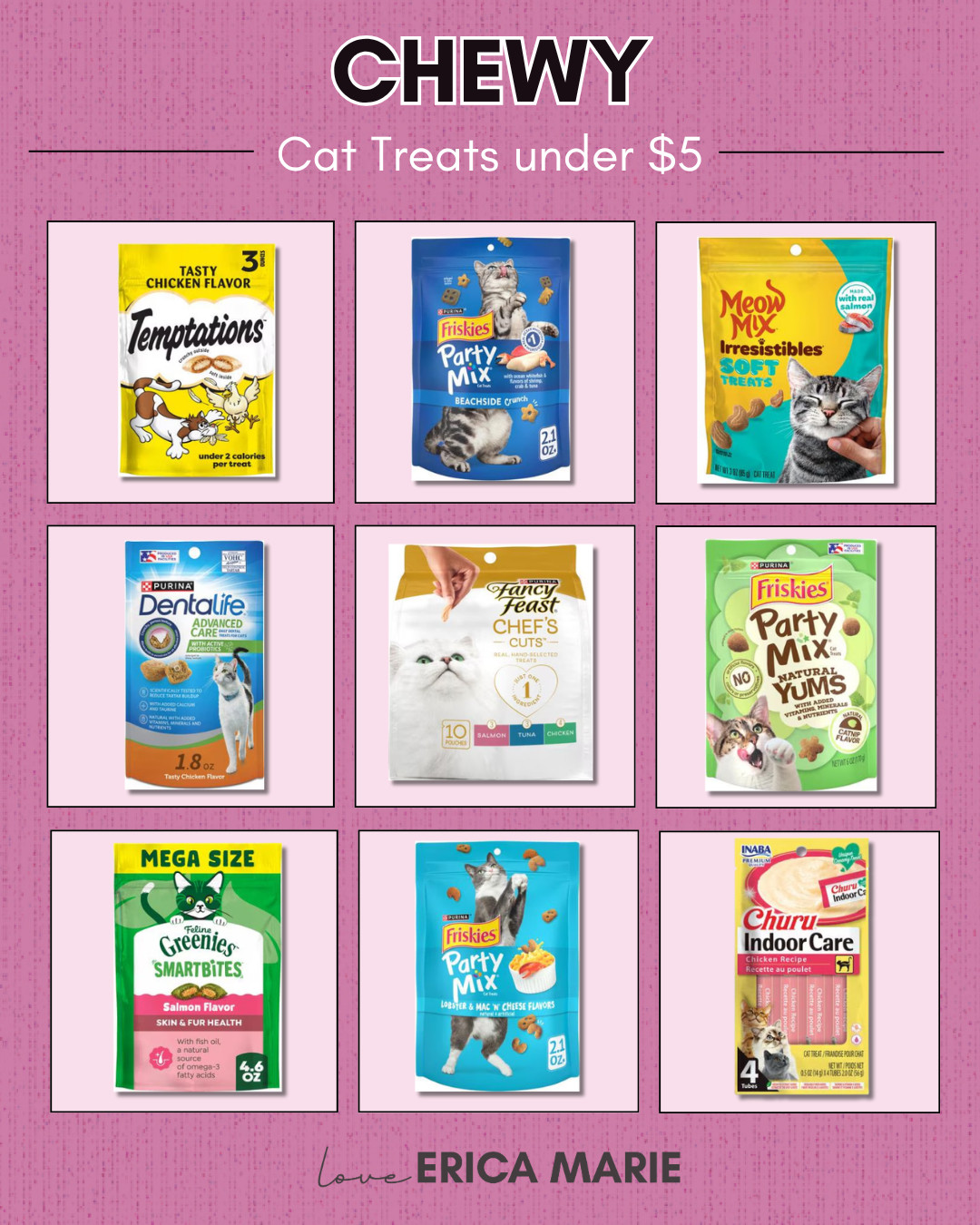 Shop cat treats under $5 and save on affordable snacks your cat will love. Perfect for training, rewarding good behavior, or everyday treats, these budget-friendly cat treats are a great way to stock up while they're on sale. 

 #LTKfoodie #LTKHome #LTKSaleAlert