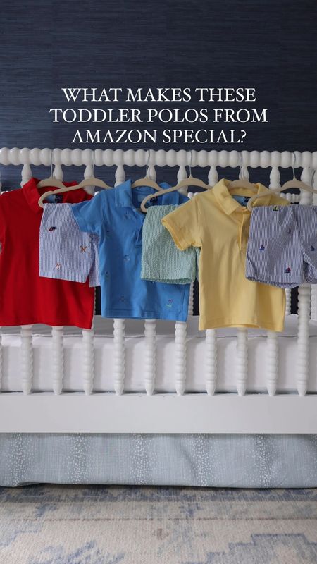 I’m always searching for cute outfits for my son that will not break the bank! These cute polo shirts with coordinating seersucker shorts are just that!

I ordered the blue golf set a few weeks ago and we have loved it so much I ordered the yellow sailing and red baseball sets next!

True to size. 

Amazon Finds | Preppy | Grandmillennial | Toddler Outfits | Toddler Boy | Classic Kids | Preppy Kids 

#LTKFindsUnder50 #LTKKids #LTKSeasonal