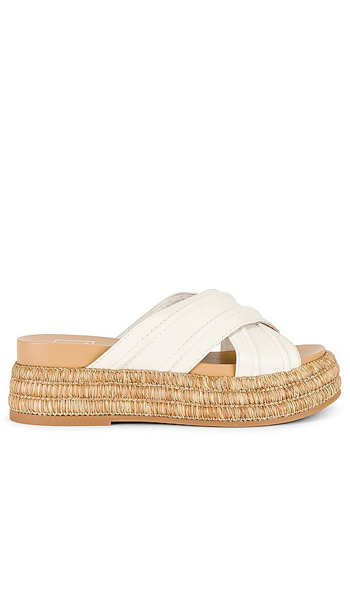 Dolce Vita Weslee Sandal in Ivory. - size 6.5 (also in 10, 5, 9.5) | Revolve Clothing (Global)